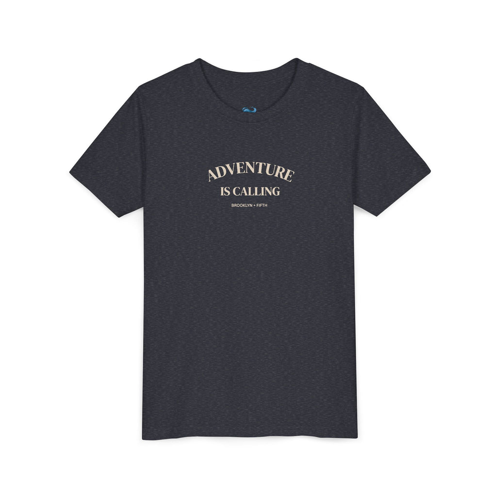 Youth T Shirt - Adventure Is Calling Graphic Tee - 3 Colors