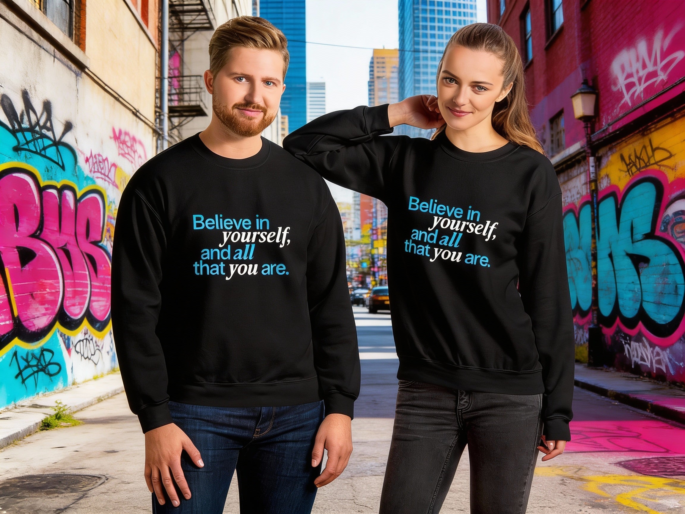 Believe in Yourself Unisex Sweatshirt
