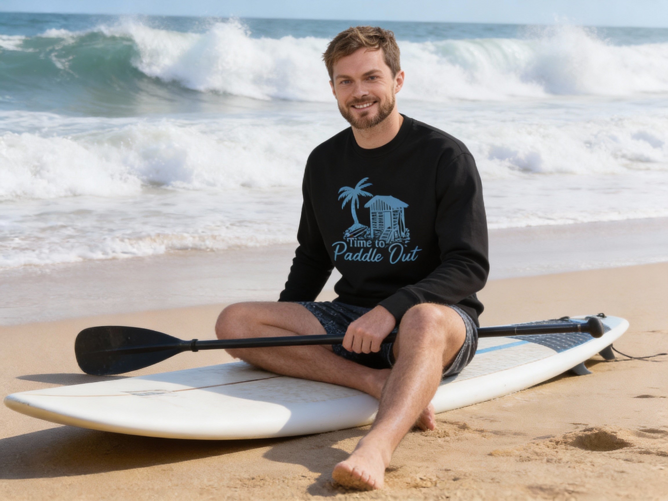 Paddle Out Unisex Premium Sweatshirt