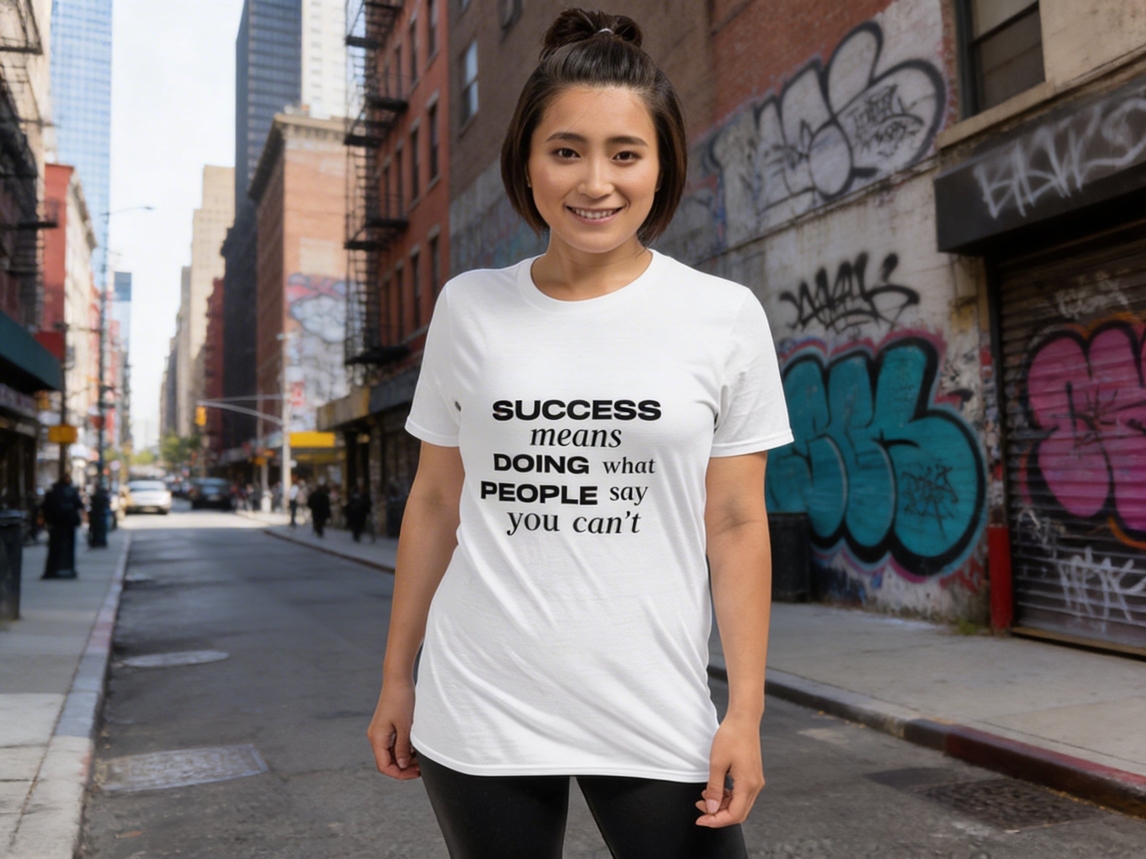 Success Means Doing Short-Sleeve Unisex T-Shirt