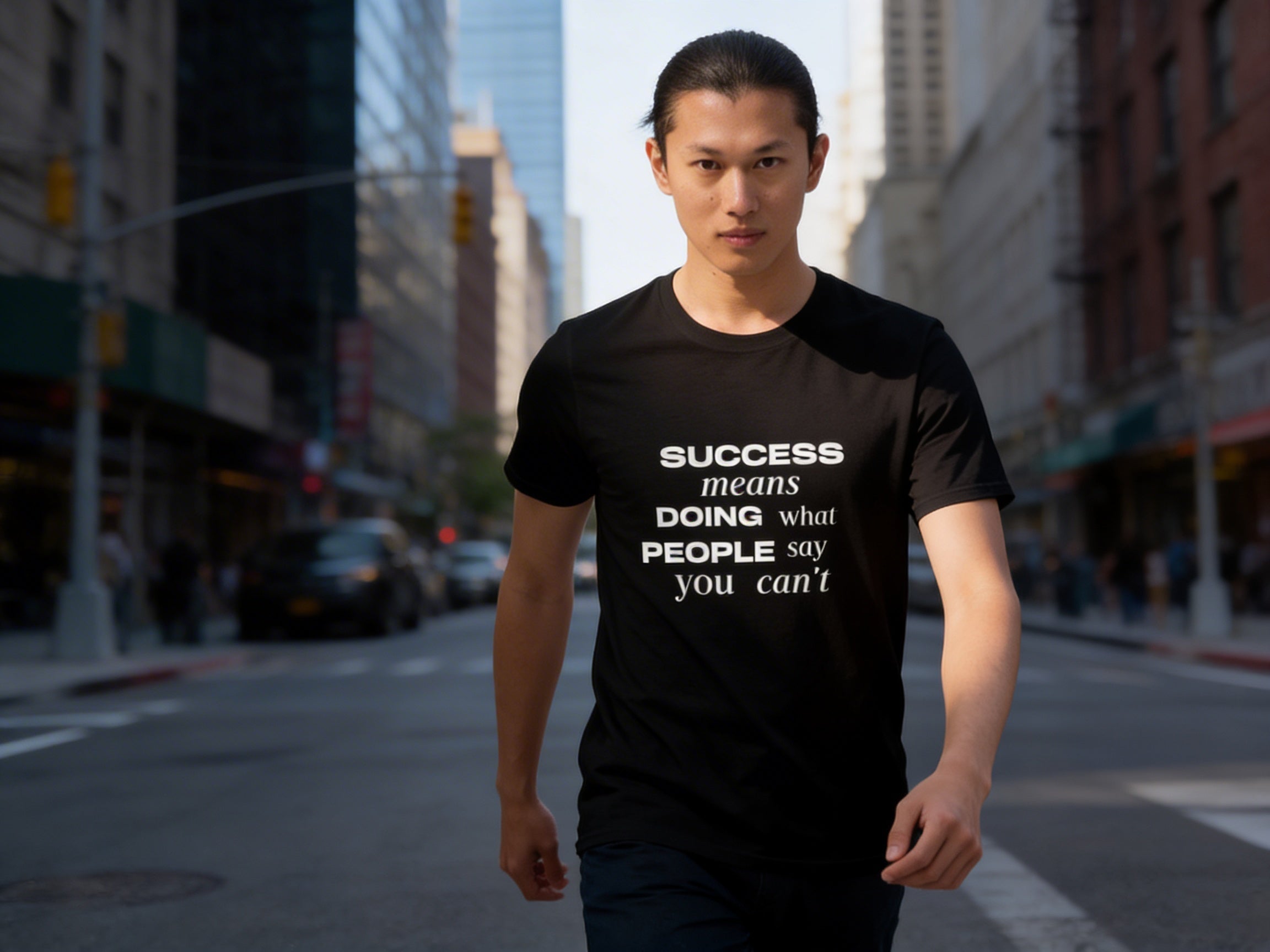 Success Means Doing Short-Sleeve Unisex T-Shirt