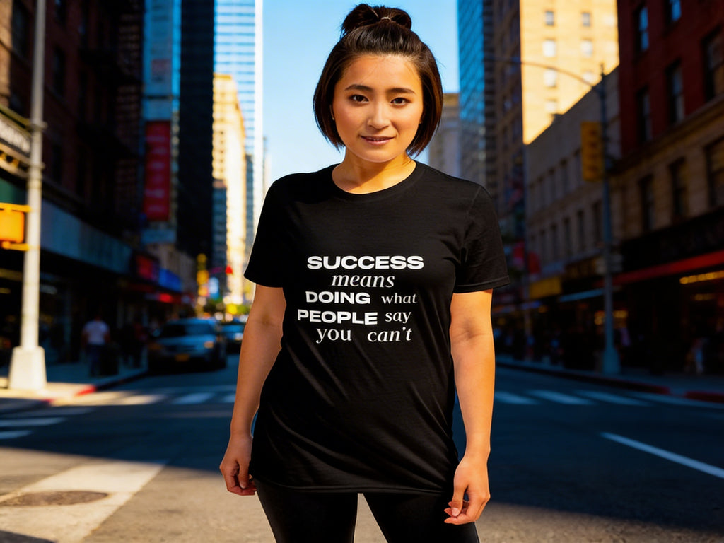 Success Means Doing Short-Sleeve Unisex T-Shirt