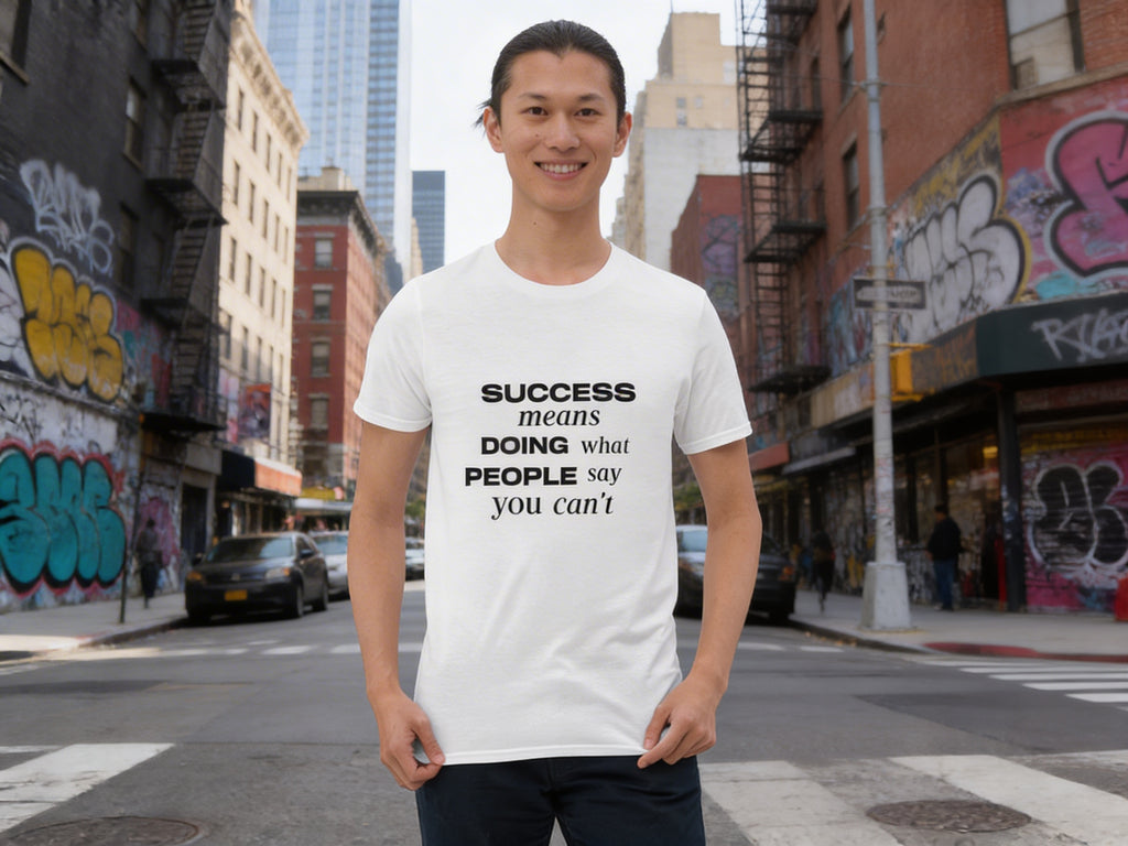 Success Means Doing Short-Sleeve Unisex T-Shirt